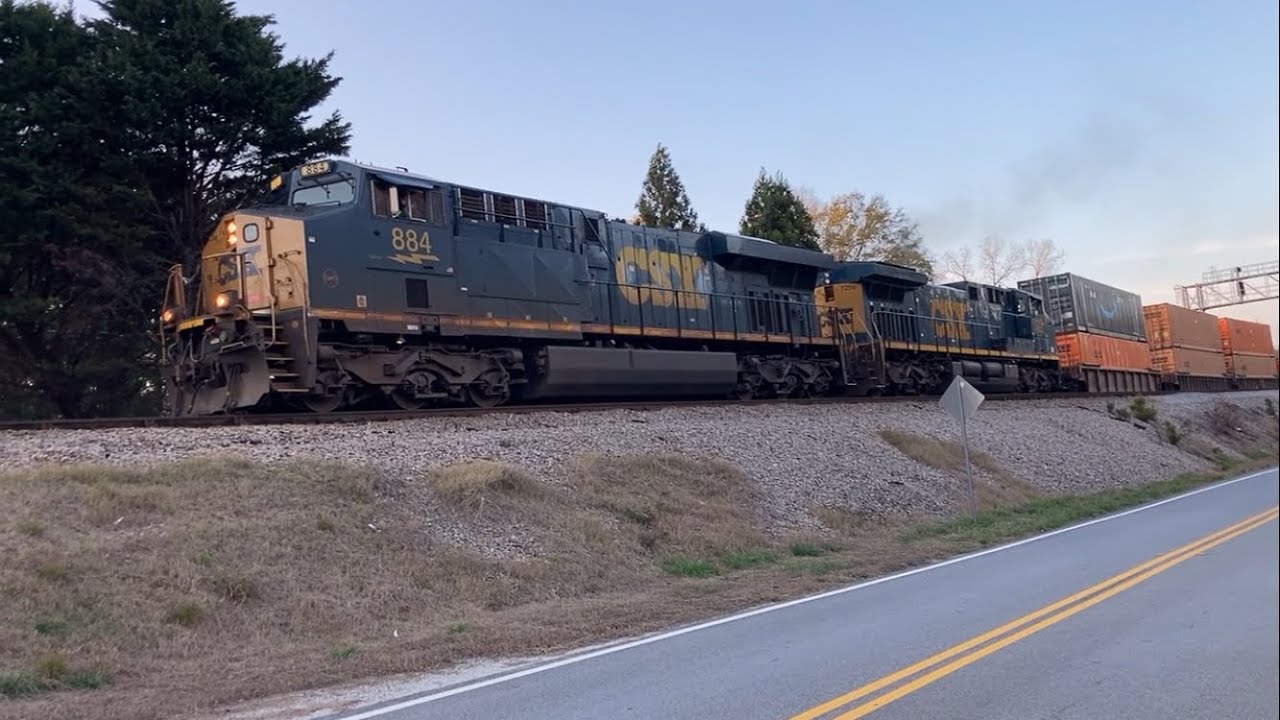 CSX I128 departs Palmetto GA. 12/13/2025 5:00 PM