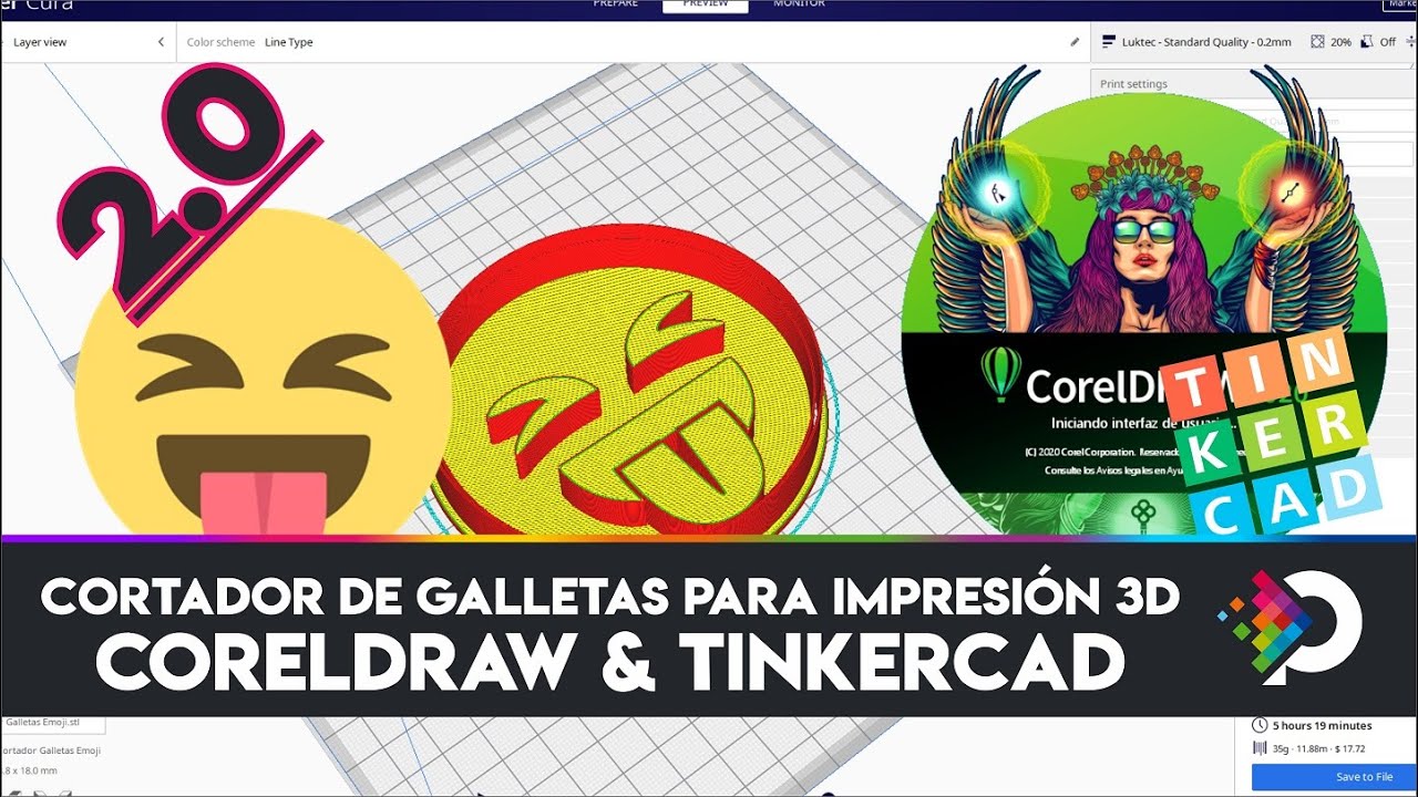 Nuevo Método 2.0!!! Cortador de Galletas para Impresión 3D