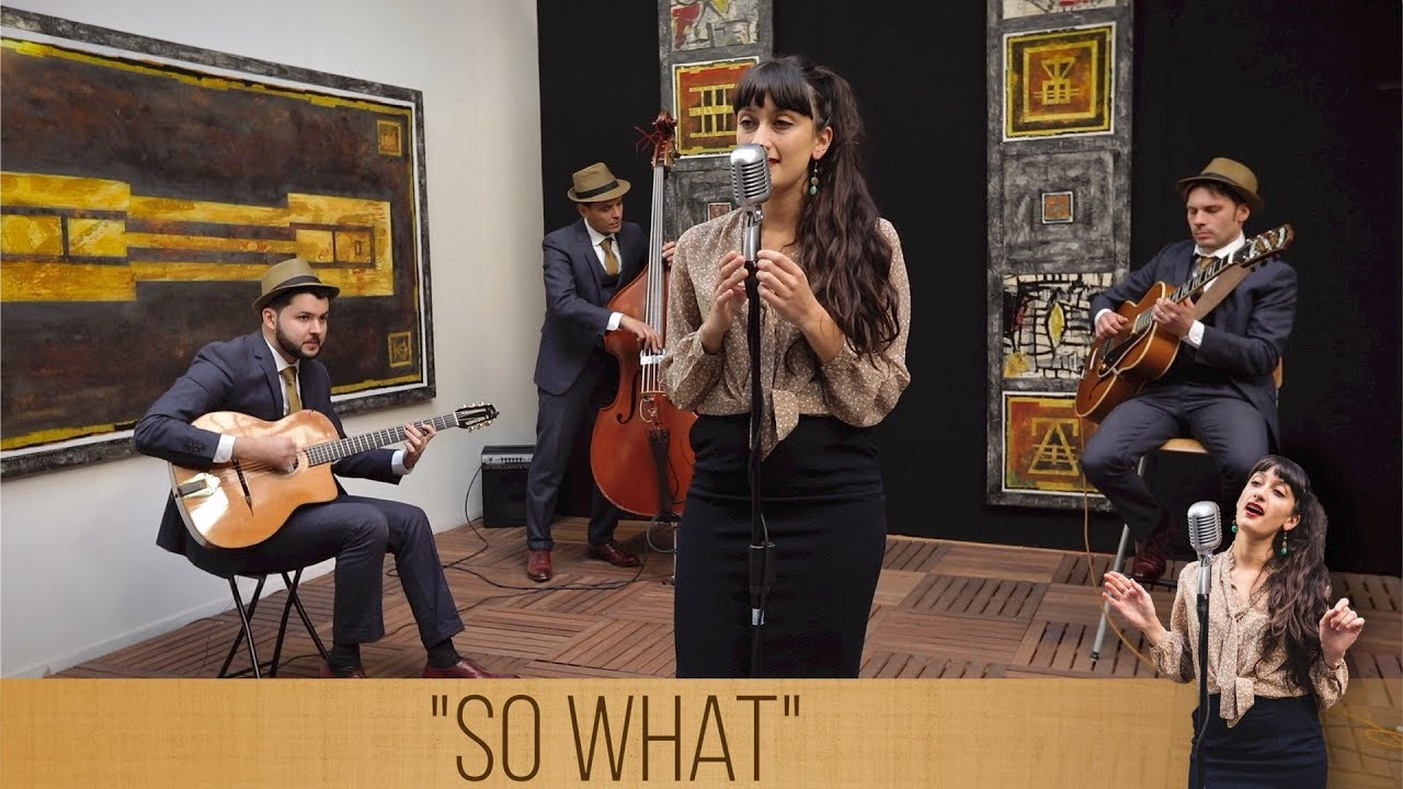 So What - H2R & invités - Quartet jazz manouche avec chanteuse de jazz