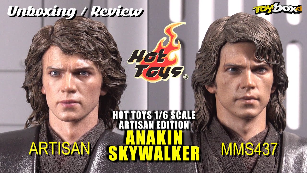 HOT TOYS ANAKIN SKYWALKER (ARTISAN EDITION) 1/6 Scale Unboxing & Review