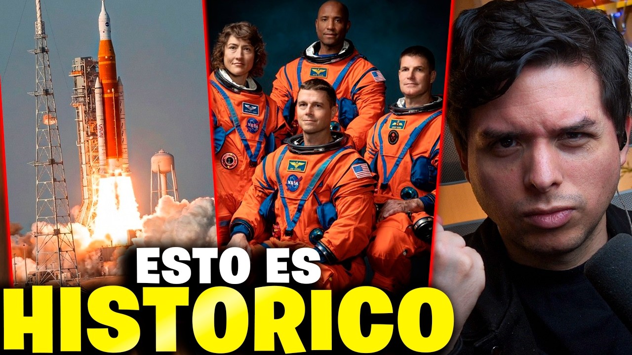 &iexcl;HIST&Oacute;RICO! El hombre REGRESA a la Luna tras 53 a&ntilde;os 😱