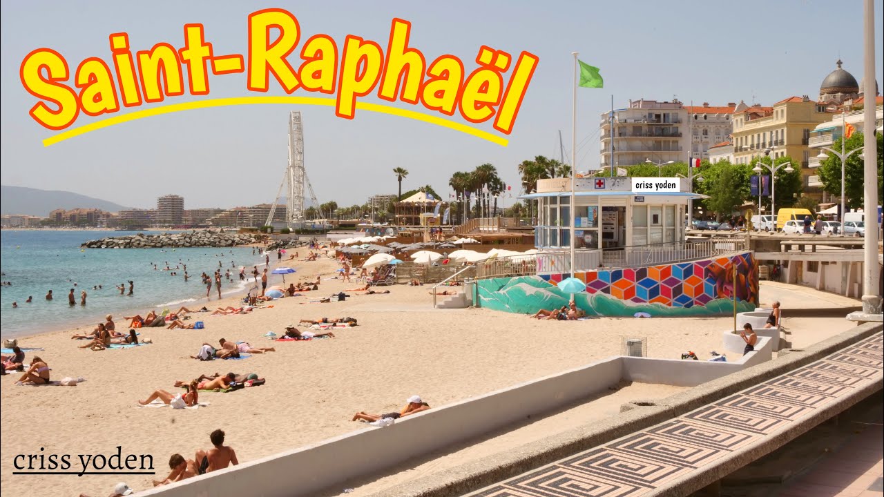 Saint-Raphaël ; De la Plage du Veillat au Vieux Port ; Provence-Alpes-Côte d’Azur ; Var ; France