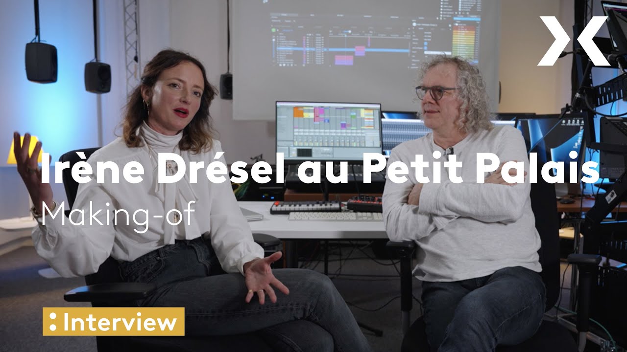 Irène Drésel au Petit Palais - Making-of