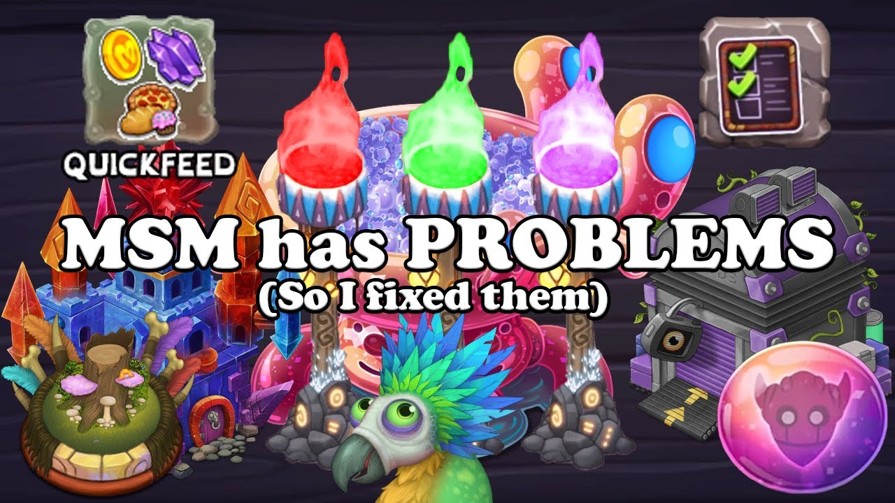My Singing Monsters has PROBLEMS (So I fixed them)