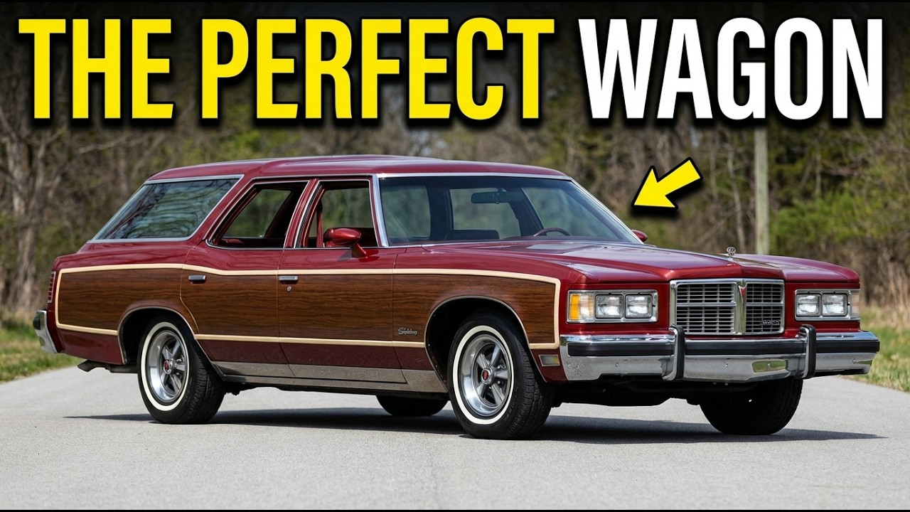 When Pontiac Built the Perfect Station Wagon - The 1976 Grand Safari
