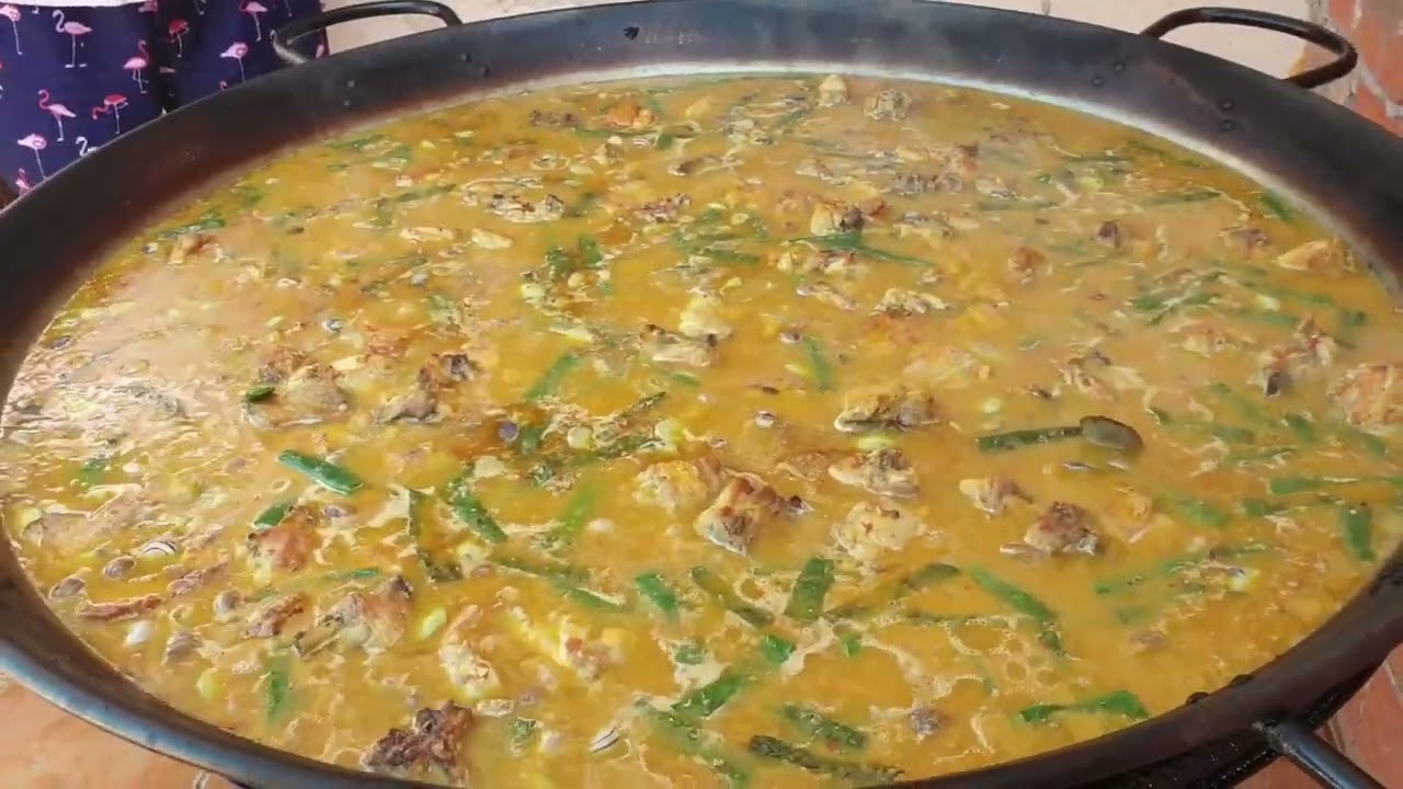 Un vistazo a la Paella Valenciana realizada por Pepe Fortea con sus nuevas técnicas