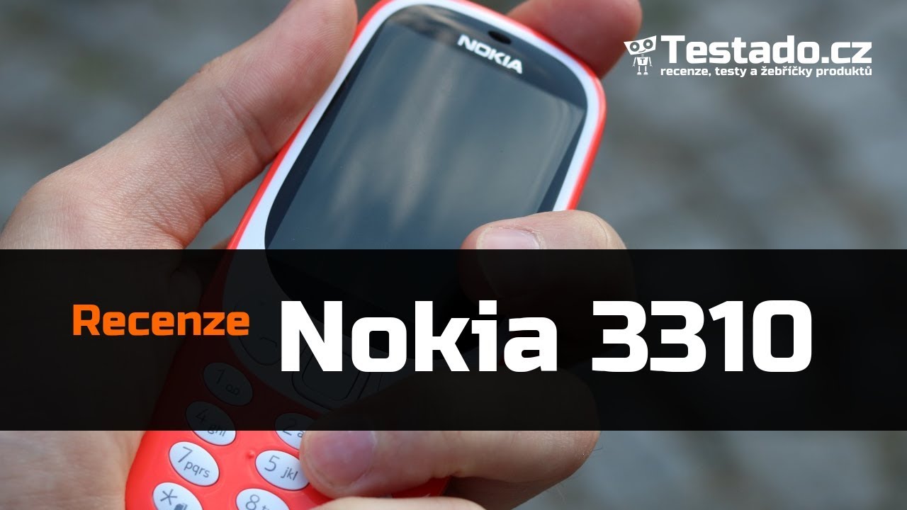 Recenze a test Nokia 3310 (2017) | Testado.cz