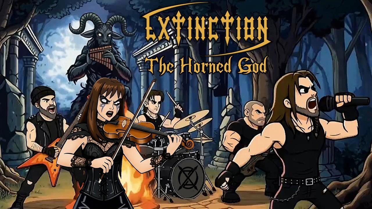 EXTINCTION - The Horned God feat. Katija Di Giulio (OFFICIAL MUSIC VIDEO)