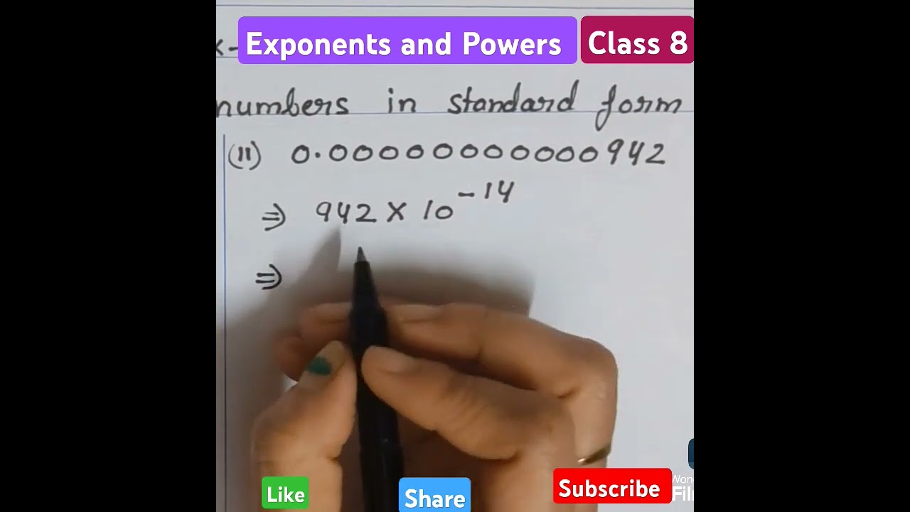 Ch-10 Exponents and Powers||ex-10.2||class 8||NCERT #chapter10#exponents#powers #class8#maths#easy