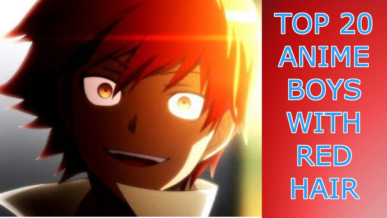 Top 20 Anime Boys with Red hair