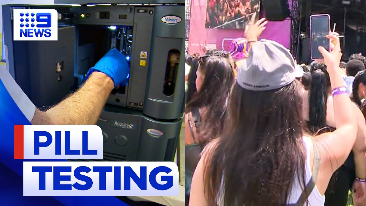 Calls for pill testing after music festival overdoses | 9 News Australia