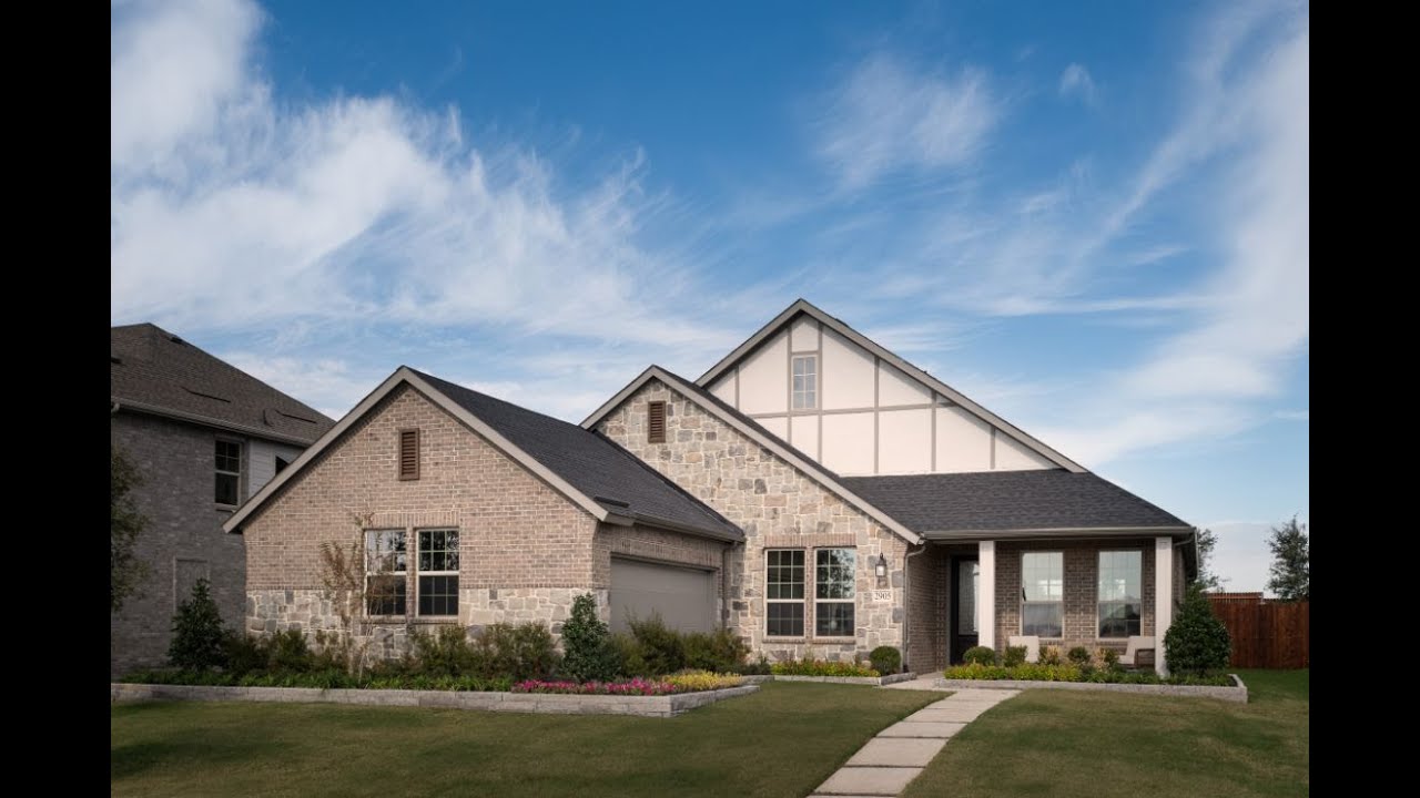 2,500 + Sq Ft Cameron Plan With Tri Pointe Homes In The View at the Reserve In Mansfield TX