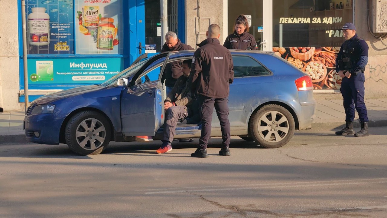 Арест заради наркотици в центъра на Русе