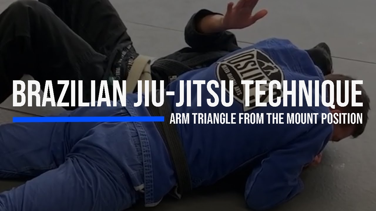 Arm Triangle from the Mount Position - Brazilian Jiu-Jitsu (BJJ) Technique