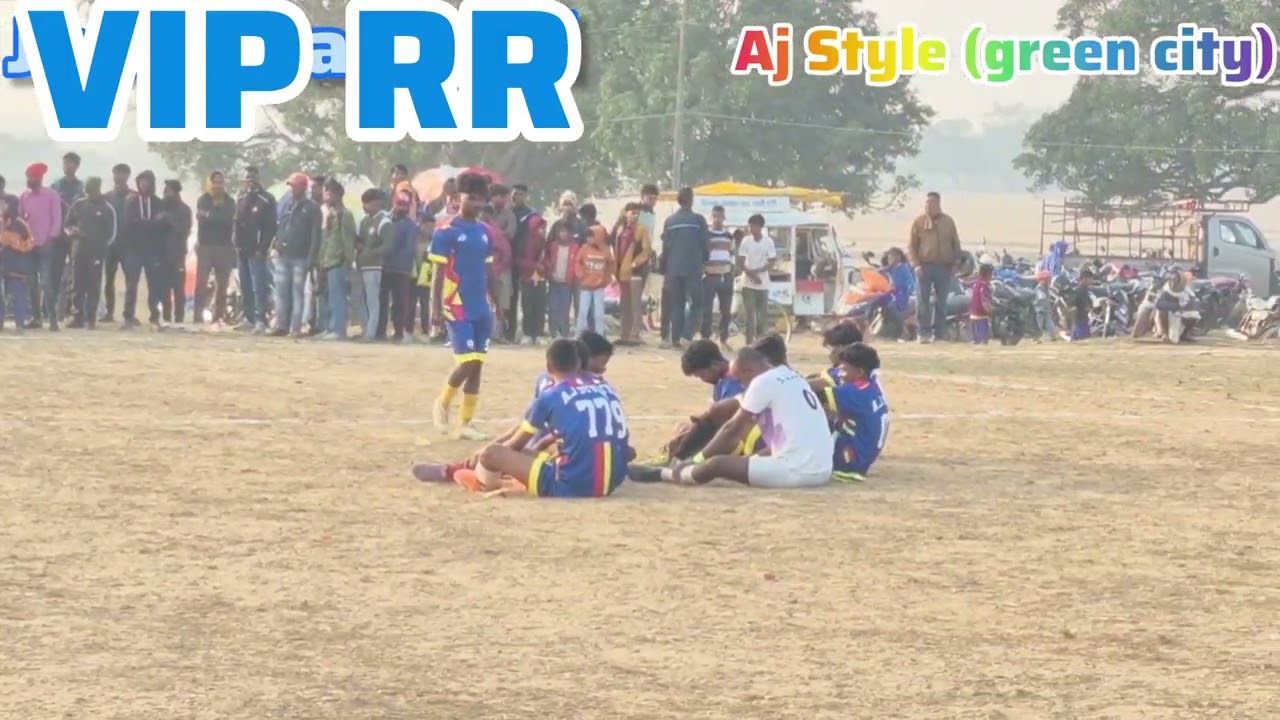 Vip Rr 🆚️ Aj Style(Green City)/ Pelanty Sootout/Tigra Lalpur Football Turnament Lohardaga.