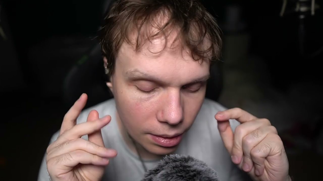 Inaudible ASMR With Microphone Rubbing
