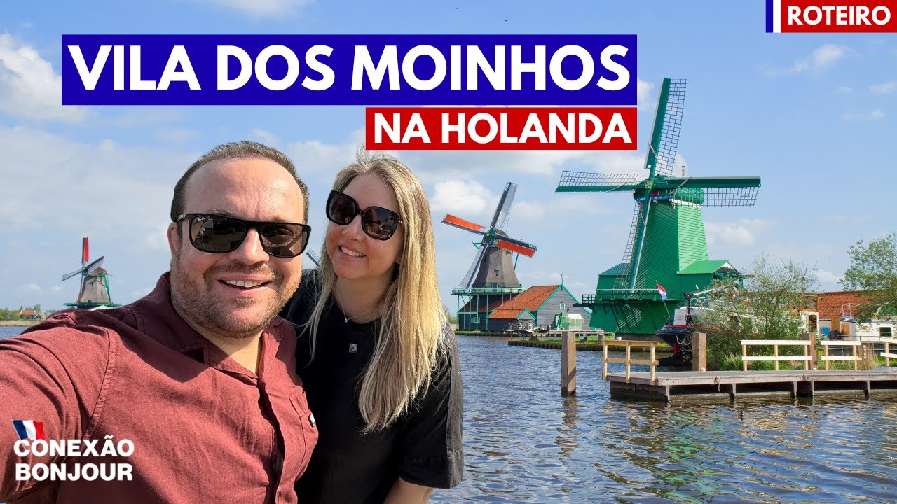 ZAANSE SCHANS | BATE E VOLTA A VILA DOS MOINHOS SAINDO DE AMSTERDAM