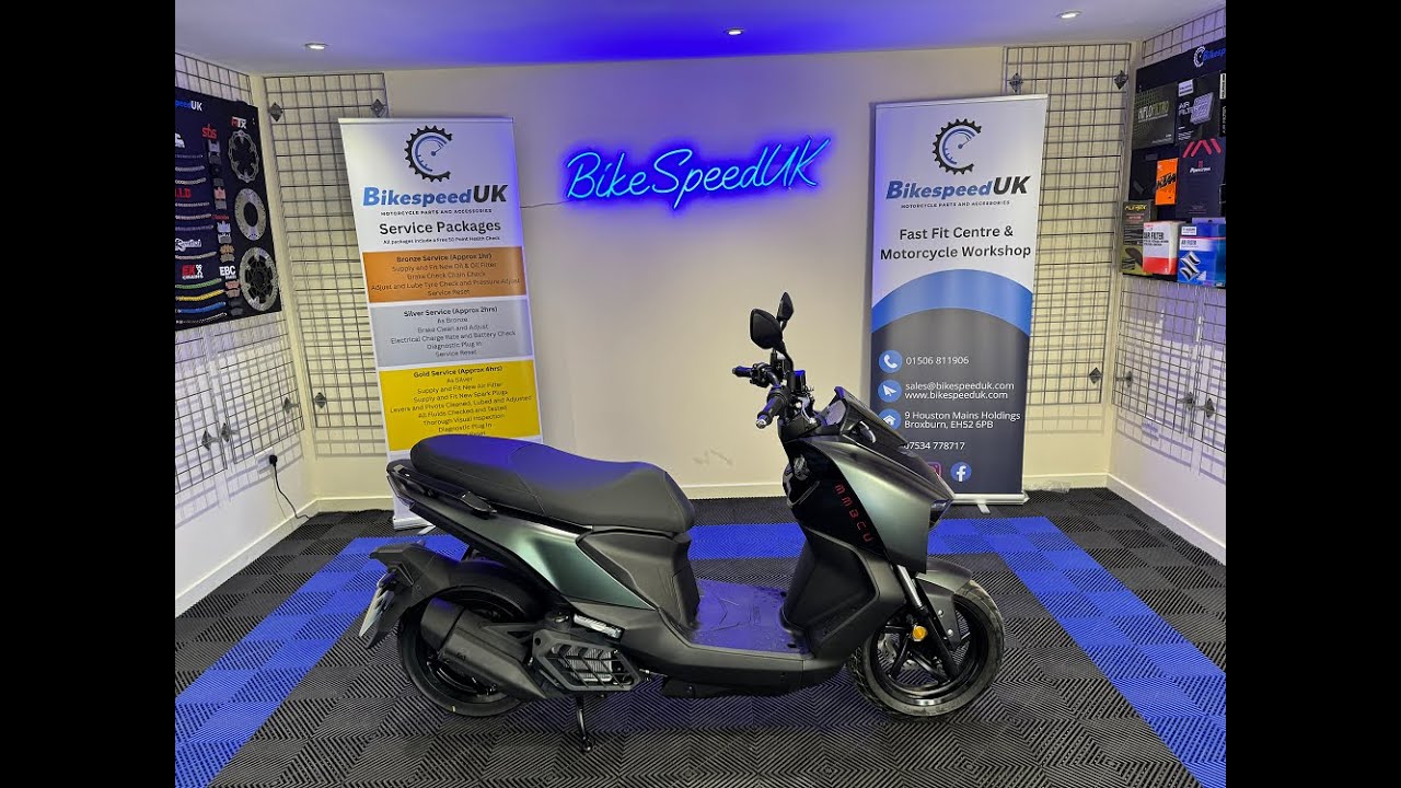 Sym MMBCU Mamba 125 Walk round video