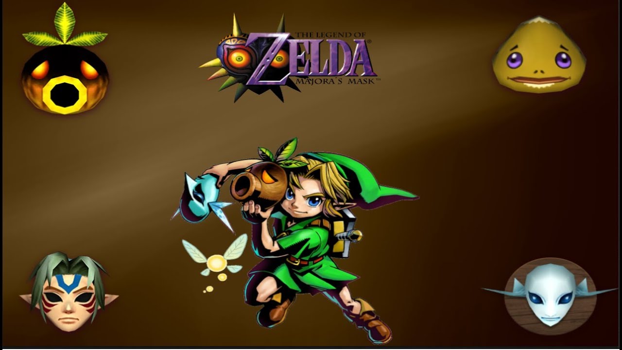 conseguir todas las mascaras zelda majoras mask