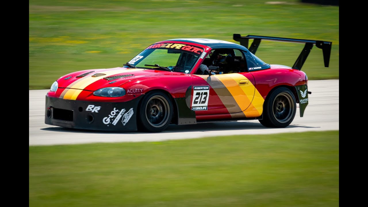 Miata Goes Sub-40 at Gingerman Raceway!