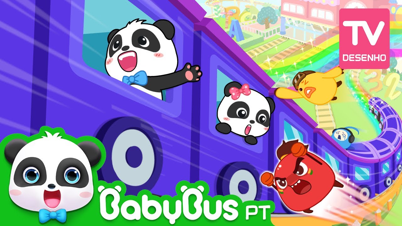 Piuí Piuí Trenzinho 🚂 | Aventuras no Reino da Matemática - EP 06 | Desenho Animado | BabyBus