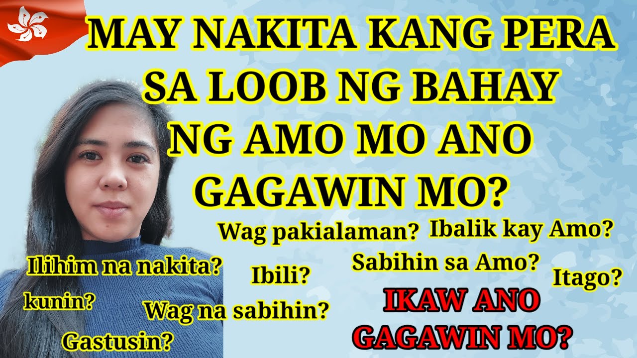PAG MAY MAKITA KANG PERA HETO DAPAT MONG GAWIN | MHA&NHAR