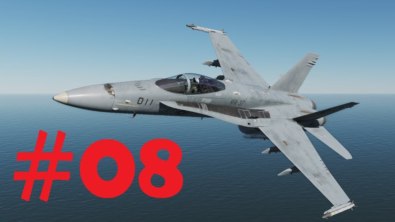 #8 DCS Einweisungsvideos F18 Hornet: Funkgeräte und AWACS Kommunikation