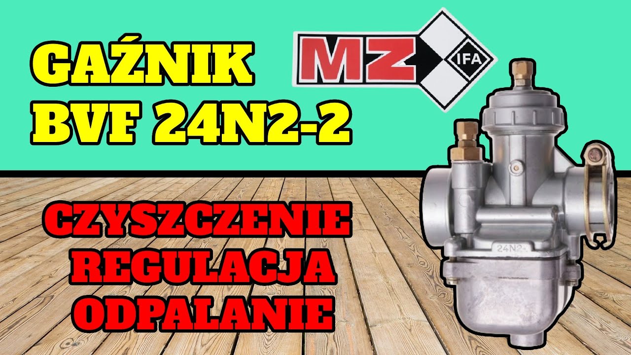 Regulacja gaźnika BVF MZ ETZ 125/150. ustawienia wstępne - książkowe. Montaż i demontaż gaźnika