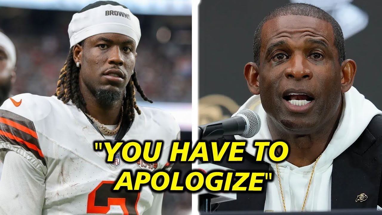 Deion Sanders is Angry & Demands an Apology From Jerry Jeudy for Setting Up Shedeur During the Game