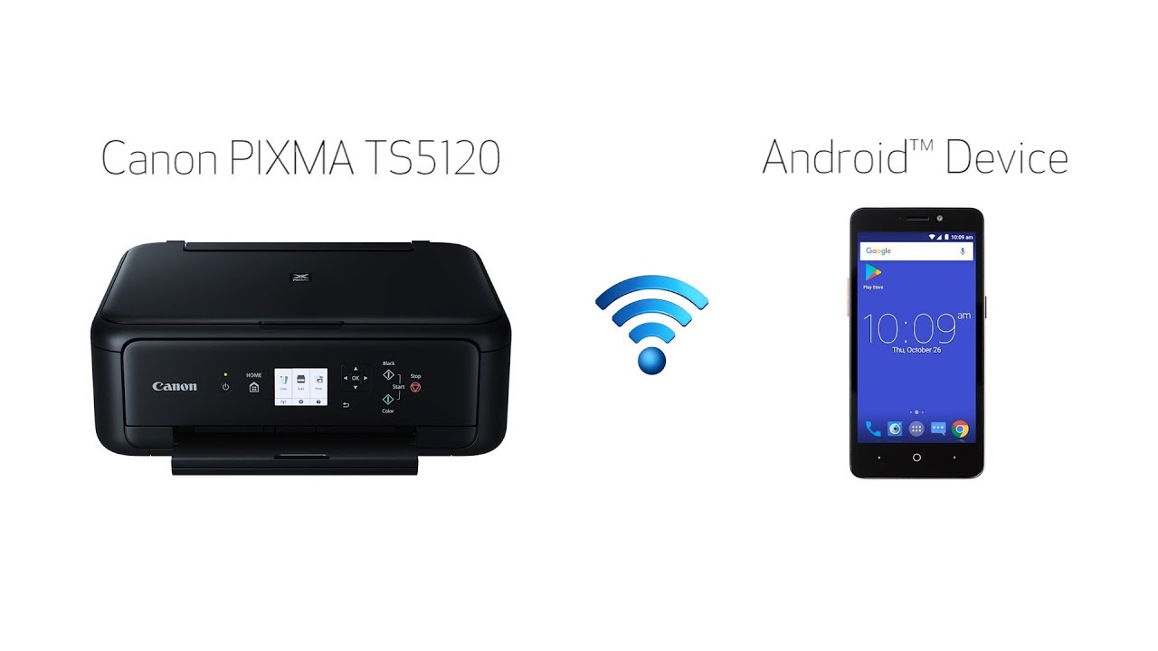 Setting up Your Wireless Canon PIXMA TS5120- Easy Wireless Connect with an Android Device