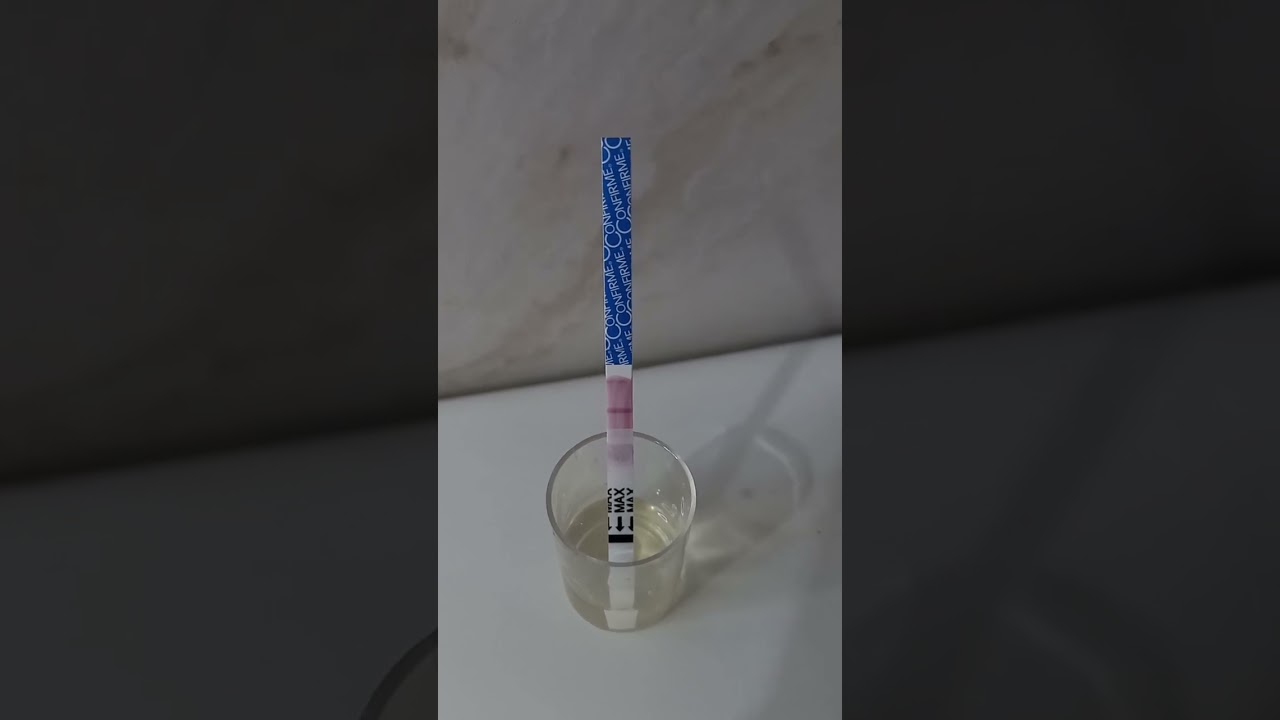 Teste de gravidez de farmácia positivo