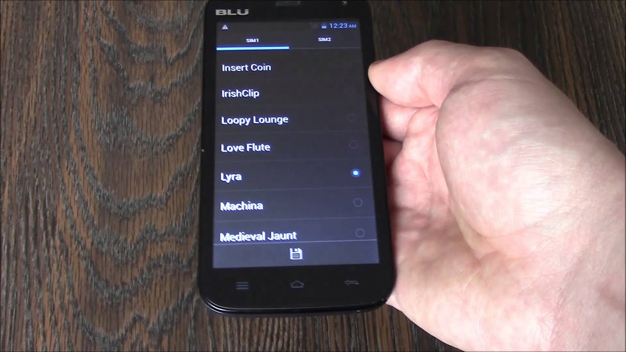 BLU Studio 5.0 II D532U Smartphone Ringtone Review