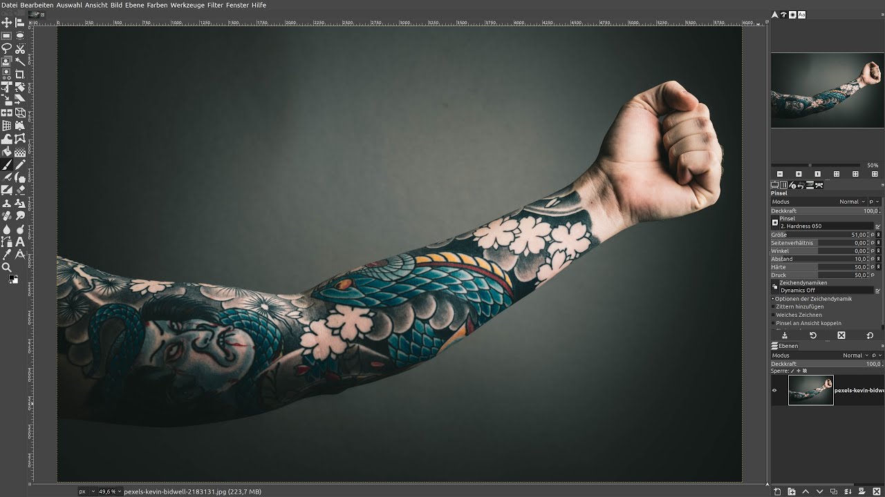 #Gimp ähnlich aussehen lassen wie Photoshop!