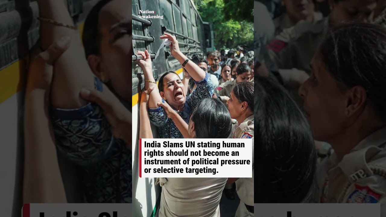 🚨INDIA REJECTS UN CRITICISM OVER YOUTH PROTESTS #IndiaUN #HumanRights #DelhiProtests #BarkhaTamrakar
