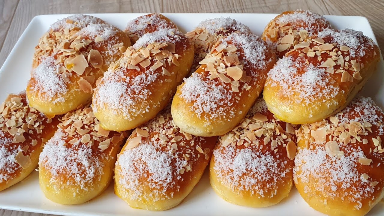 بدون بيض 😋 اروع فطائر معمرين فالفران بدون قلي وجديهم لشرب القهوة بابسط المقاديرهشاش خفاف بمذاق رائع