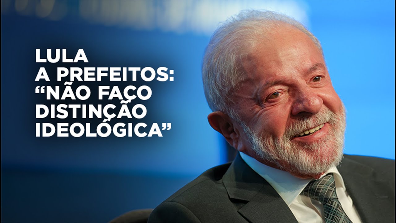 Lula a prefeitos: &ldquo;n&atilde;o fa&ccedil;o distin&ccedil;&atilde;o ideol&oacute;gica&rdquo;