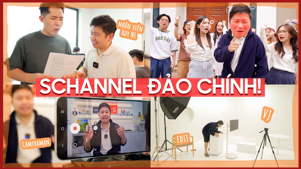 Drama công sở: Tạm biệt sếp Huy NL. Một ngày đầy bất ổn tại SCHANNEL!