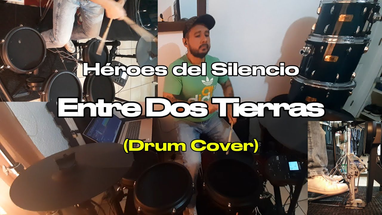 Entre Dos Tierras (Drum Cover) - Héroes del Silencio | Rock en Español 90s
