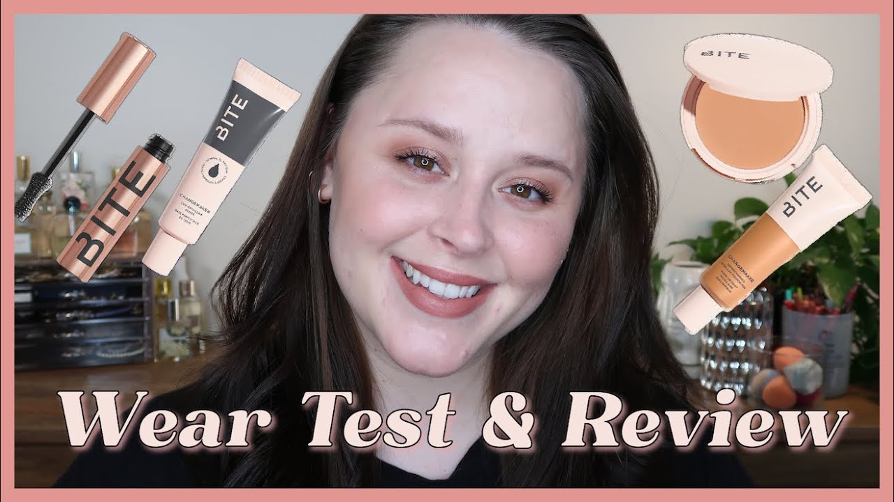 BITE BEAUTY CHANGEMAKER FOUNDATION & UPSWING MASCARA REVIEW | 3 DAY WEAR TEST