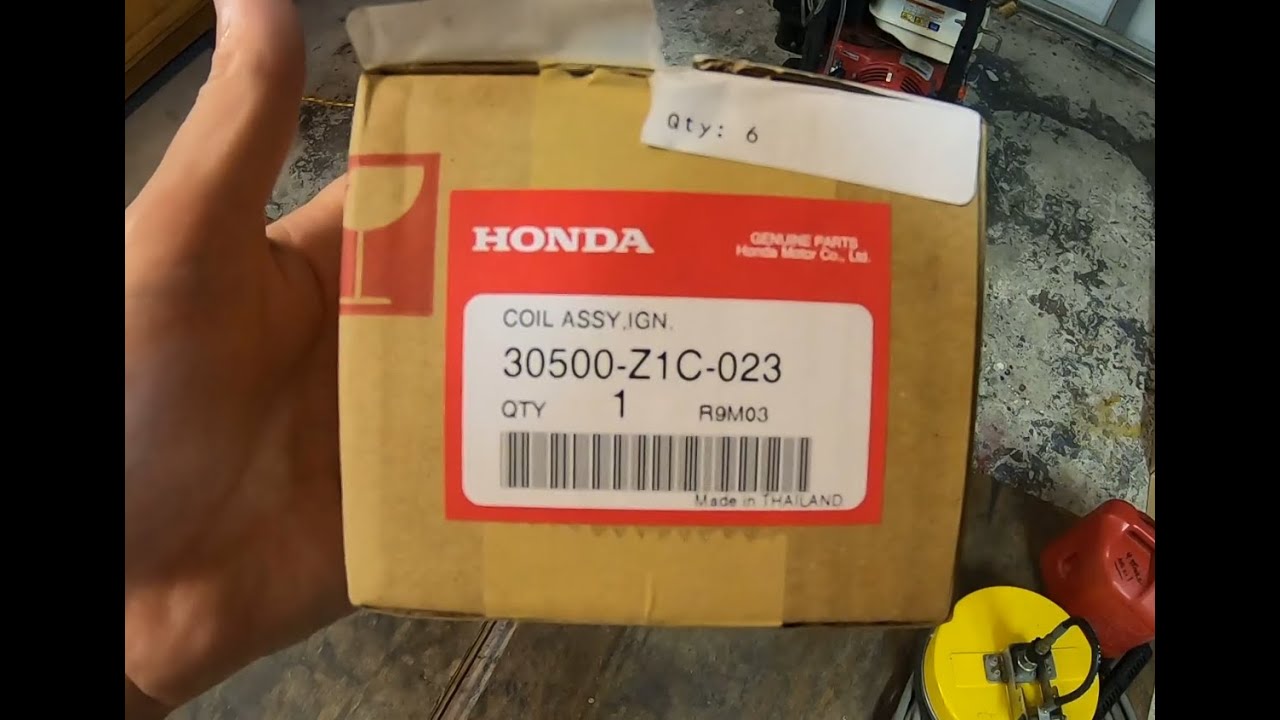 Replacing the ignition coil on a Honda GX390 engine