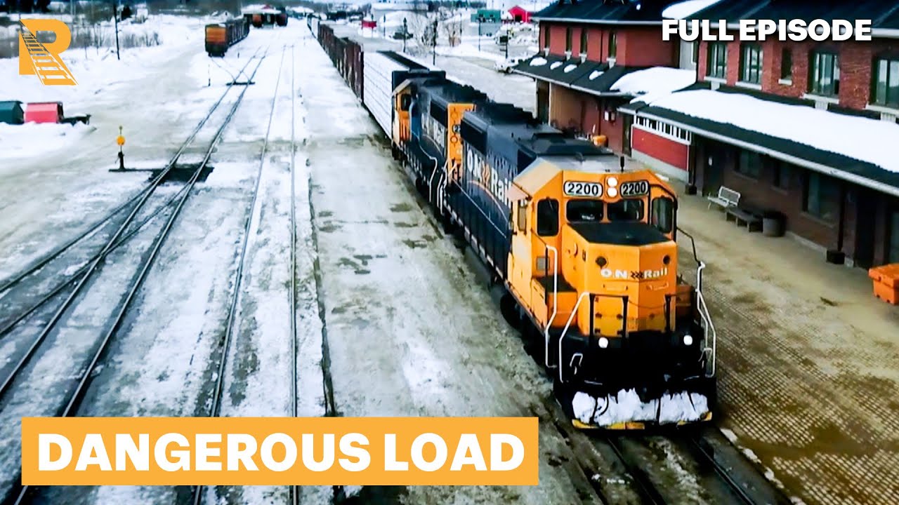 Hauling Flammable Fuels Through A Blizzard! | Arctic Railroad | Full Episode