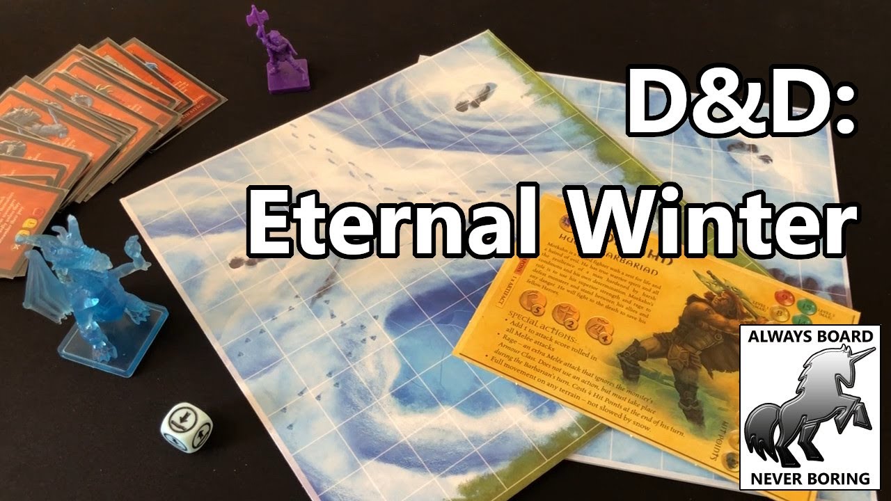 Eternal Winter Review - An Expansion for Dungeons and Dragons the Fantasy Adventure Board Game