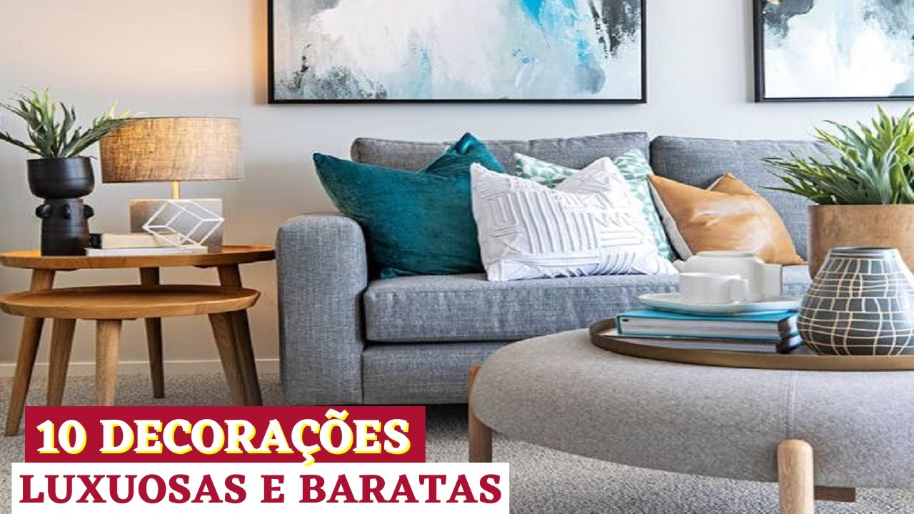 10 ITENS DECORAÇÕES BARATAS QUE PARECEM CARAS  E DEIXAM SUA CASA LUXUOSA