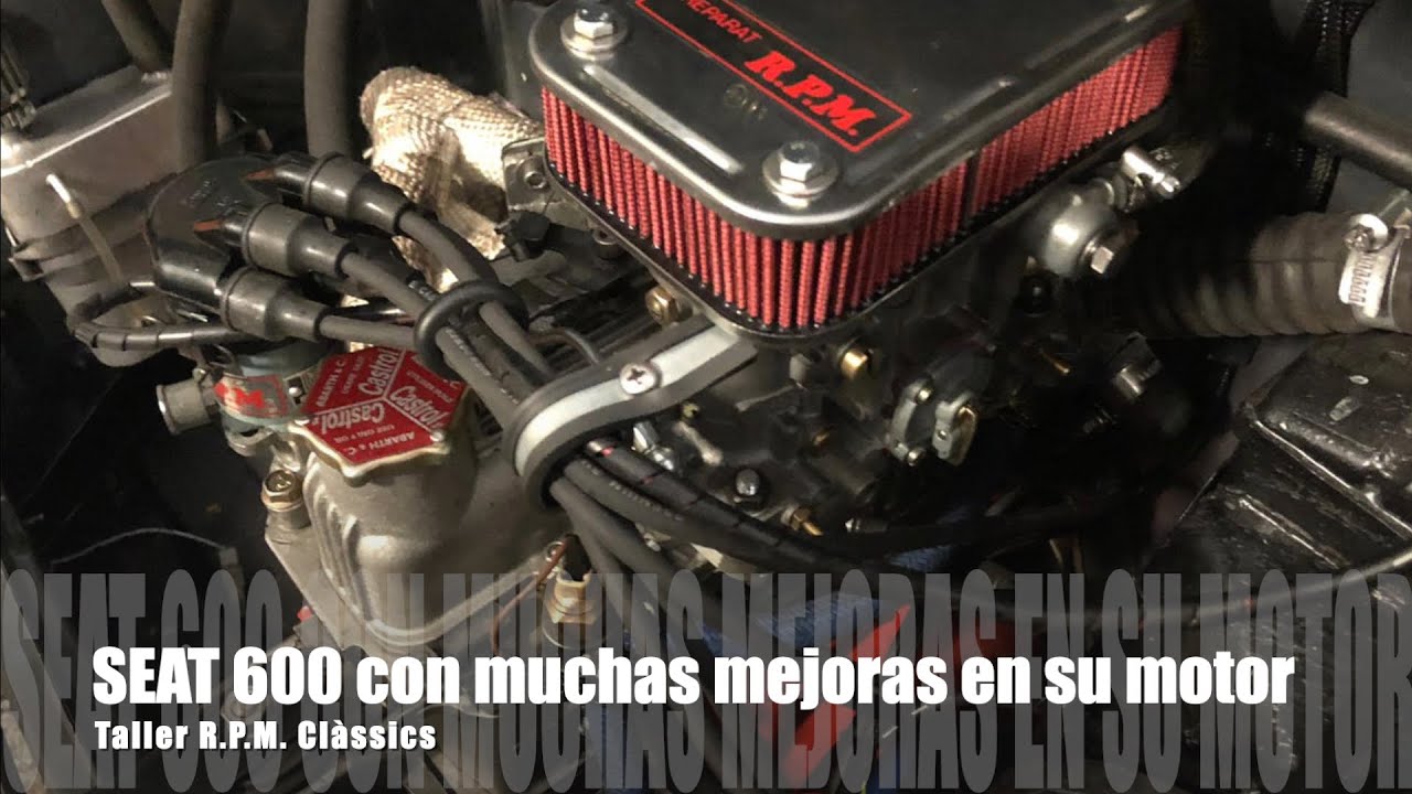 SEAT 600 con muchas mejoras en su motor | más potencia