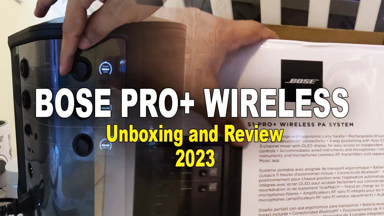 PROBANDO LA BOCINA 🔊 BOSE S1 PRO+ Wireless PA System 🔊 2023 - Unboxing & Review