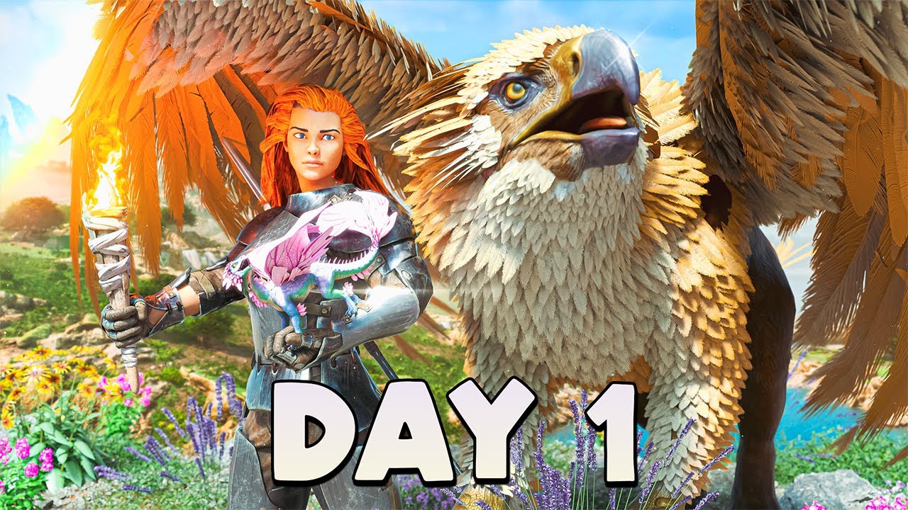 How A SOLO Dominates The Ragnarok Map On ARK Day 1!