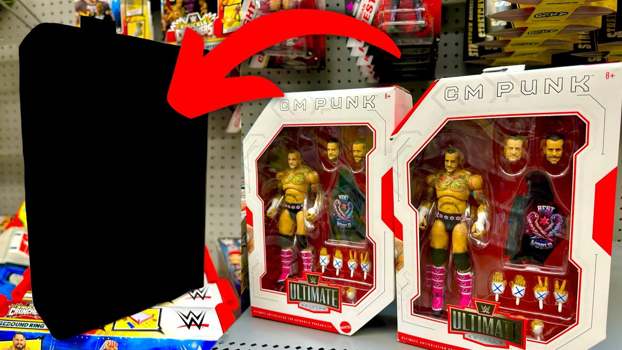 УДИВИТЕЛЬНАЯ НАХОДКА на охоте за фигурками WWE!