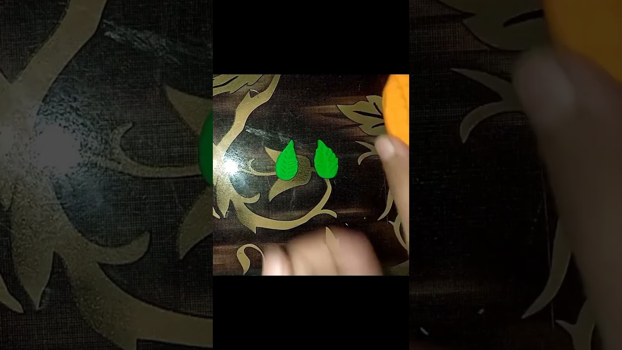 diy corn keychain using air dry clay 🌽