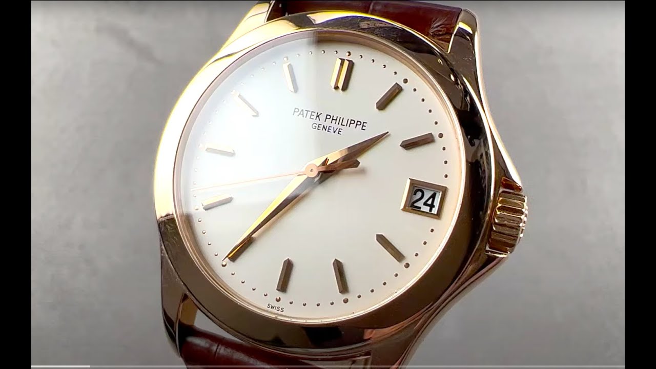 Обзор часов Patek Philippe Calatrava 5107R-001 Patek Philippe