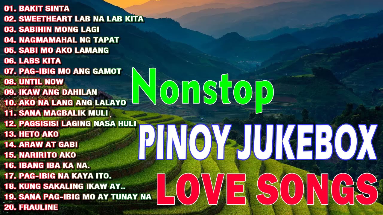NONSTOP Pinoy Jukebox Love Songs ♥ Roel Cortez,J Brothers,Rockstar, Rockstar,Imelda Papin,Jose Mari